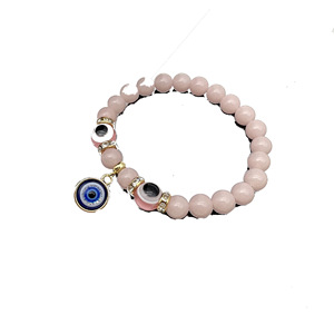 Bracelet turc à l'œil porte-bonheur, perles en cristal et strass, bijoux unisexes, cadeau - Product Image 5