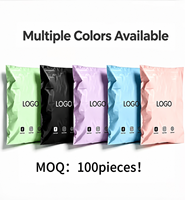 Écologique, imperméable, pour sacs, pour l'expédition de vêtements, résistant aux déchirures, logo personnalisé imprimé, matériau recyclable