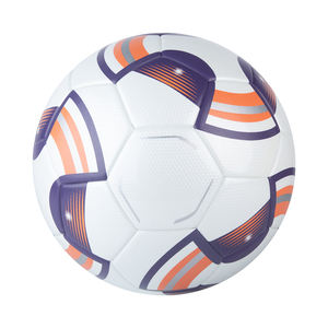 Balón de fútbol de tamaño adulto con cuero de PVC Pu para deportes recreativos y actividad física - Product Image 5