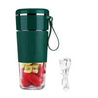 Blender Portabel Mini Juicer 300ml Botol Bebas BPA USB Mixer Otomatis Rumah Tangga Botol Juicer Blender Buah dan Sayur