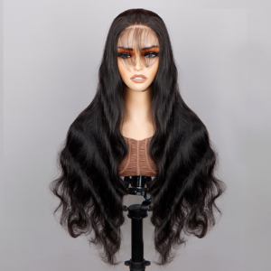 Perruques en dentelle HD 13x5 en cheveux humains pour <span class=keywords><strong>femmes</strong></span> noires, 28 30 Body Wave, cheveux vierges vietnamiens, perruque en dentelle complète HD - Product Image 5