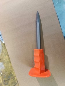 <span class=keywords><strong>Ciseau</strong></span> <span class=keywords><strong>de</strong></span> maçon en acier carbone <span class=keywords><strong>de</strong></span> haute qualité, <span class=keywords><strong>ciseau</strong></span> plat et pointu avec poignée en caoutchouc - Product Image 5