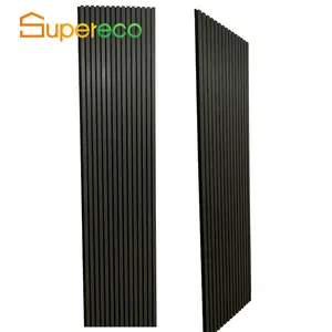 Supreco Soundproof Walnut Akupanel Sound Isolation Decorative Wood Mdf Wall Salt Acoustic Panels For Wall And Ceiling