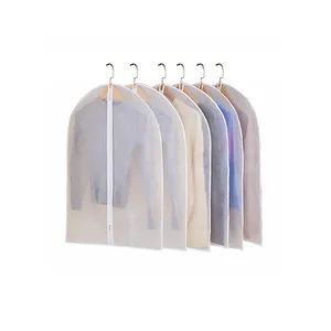 Housses anti-poussière de voyage imperméables à l'eau pour <span class=keywords><strong>robe</strong></span> et <span class=keywords><strong>robe</strong></span>, housse de rangement rose étui de protection pour vêtements de mariage/ - Product Image 1