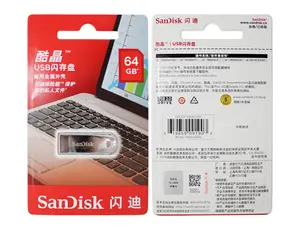 Wholesale Original SanDisk CZ71 USB Flash Pen Drive 8gb 16gb 16gb 32gb 64gb Usb2.0 Pendrive Metal Flash Disk