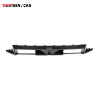 Diffuseur de pare-chocs arrière en fibre de carbone sèche style CS Thirteencar pour BMW G87 M2 Coupé 2023+