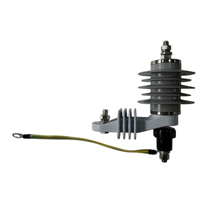 Boîtier polymère 3kV-36kV Parafoudre haute tension en caoutchouc <span class=keywords><strong>de</strong></span> silicone Parafoudres à oxyde <span class=keywords><strong>de</strong></span> zinc - Product Image 3