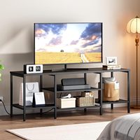 Mueble de TV Moderno para Sala de Estar, Mueble de Madera para TV, Mesa de Centro y Soporte para TV, Conjunto para Sala de Estar