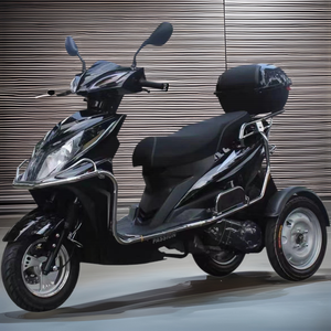 <span class=keywords><strong>Scooter</strong></span> à moteur à carburant à trois <span class=keywords><strong>roues</strong></span> 125CC pour adultes et personnes âgées tension 48v utilisation et enregistrement à domicile - Product Image 1