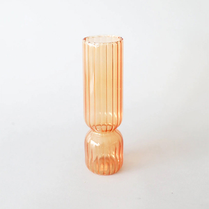 <span class=keywords><strong>Vaso</strong></span> <span class=keywords><strong>in</strong></span> Vetro Colorato a Coste Personalizzato <span class=keywords><strong>in</strong></span> Arancione Mandarino per Composizioni Floreali, <span class=keywords><strong>Vaso</strong></span> <span class=keywords><strong>in</strong></span> Vetro Decorato - Product Image 1