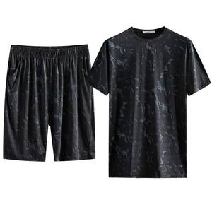 2025 Youth Fitness Clothing Men's Vest Thermal Sports Suit Morning Running Basketball Summer Short Sleeve T-Shirt PUNK STYLE - Product Image 5