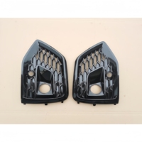 Grille de phare antibrouillard avant pour AUDI Q5 SQ5 SUV/Sportback 2021-2024, cache de phare antibrouillard nid d'abeille, accessoires style RSQ5