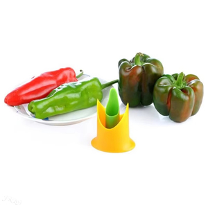 Outil de cuisine multifonctionnel en plastique pour retirer les graines de piments, idéal pour les piments jalapeños - Vente en gros - Product Image 5