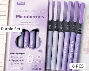 Gel Pen Set <strong>Wholesale</strong> 60pcs Morandi Color Quick-Drying 0.5mm Cute <strong>Pastel</strong> Student Pens for School <strong>Office</strong> Writing Pens Supplies - Product Image 5