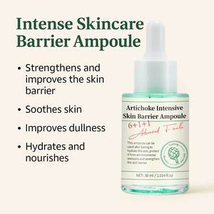 Ampoule de barrière cutanée intensive à l'artichaut <span class=keywords><strong>30ml</strong></span> Sérum de soin de <span class=keywords><strong>la</strong></span> peau Sérum apaisant hydratant - Product Image 2
