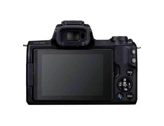 For EOS M50 2nd Gen (M50 Mark II) CMOS Sensor Micro Single Digital Camera with 15-45mm Focal Length and 2"-3" Screen