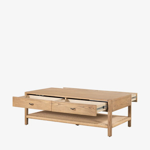 Mỹ Thiết kế Retro wabi-sabi phong cách rắn gỗ Bàn cà phê cho nhà phòng khách quán cà phê khách sạn hoặc căn hộ sử dụng - Product Image 4