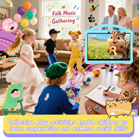 Tablet Anak Pintar Terlaris Baru 10.1-inci HD Kamera Ganda 4000mAh Android 13 MTK Octa Core Wi-Fi GSM Slot Kartu Sim Kontrol Orang Tua