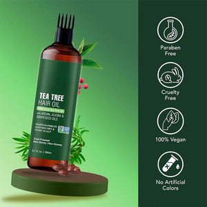 Aceite Fortalecedor del Cabello de Marca Privada al por Mayor de Fábrica, Nutritivo para el Cuero Cabelludo, Estimulante del Crecimiento del Cabello, Prevención de la Caída del Cabello, Herbal con Romero y Menta - Product Image 2