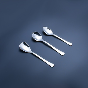 Juego de Cuchillo, Tenedor y Cuchara de Acero Inoxidable Minimalista Moderno <span class=keywords><strong>para</strong></span> Uso en Hoteles y Restaurantes, Vajilla <span class=keywords><strong>para</strong></span> Bodas - Product Image 2