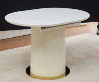 Table de salle à manger de cuisine, mobilier de maison de haute qualité au design minimaliste moderne