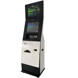 Terminal de pago de información todo en uno Máquina de quiosco de autoservicio de pantalla táctil de pantalla dual para tienda de hospital - Product Image 2