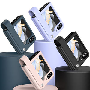 Cubierta anticaída para <span class=keywords><strong>Samsung</strong></span> <span class=keywords><strong>Z</strong></span> <span class=keywords><strong>Flip</strong></span> 5 PC + PU bolsas para teléfono móvil con soporte cubierta para teléfono celular para <span class=keywords><strong>Samsung</strong></span> <span class=keywords><strong>Z</strong></span> <span class=keywords><strong>Flip</strong></span> 5 - Product Image 1