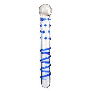 Neu Entwickeln Glas Serie Long Dimension Glas Anal Stecker Sex Butt Plugs Dildo für Frauen - Product Image 4