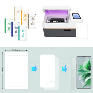 Protector de Pantalla Completo, Película Protectora de Pantalla Curva Flexible, Protector de Pantalla de Hidrogel con Curado UV Nano para Cualquier Modelo de Teléfono Inteligente - Product Image 5