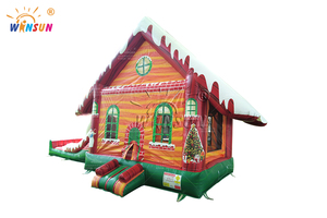 Tobogán inflable <span class=keywords><strong>de</strong></span> Castillo <span class=keywords><strong>de</strong></span> Navidad, trampolín inflable, Castillo <span class=keywords><strong>de</strong></span> rebote, tema <span class=keywords><strong>de</strong></span> Navidad, <span class=keywords><strong>alquiler</strong></span>, venta 2025, hogar comercial, Pvc - Product Image 6