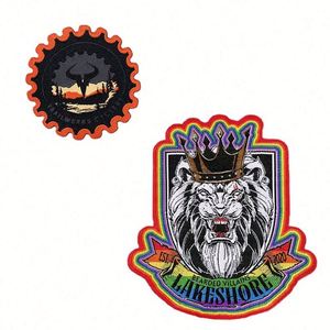 Design Wholesale Cartoon Pattern Fashionable Towels Embroidered <b>Patches</b> and Creative logo <b>Patches</b> - Product Image 5