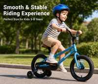 Vélo pour enfants OEM personnalisé 16 18 pouces, cadre de haute qualité, marque privée, prix de gros pour les vendeurs en ligne, export