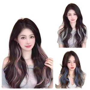 ผมต่อไล่เฉดสีสำหรับผู้หญิง Ex138 แบบลอนคลาย ทำจากเส้นใยคาเนคาลอน ย้อมสีธรรมชาติ ให้ลุคสมจริงสำหรับฤดูร้อน พร้อมไฮไลท์เพิ่มความโดดเด่น - Product Image 3