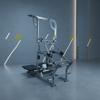 Máquina Combinada de Sentadillas con Cinturón y Dominadas con Carga de Discos, Equipo de Fitness de Calidad Premium Directo de Fábrica a Precio Económico