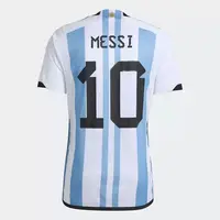 22 copa Do Mundo new arrival #10 Argentina Messi Camisa De Futebol Edição Final projeto original preço camisa esporte de equipe de futebol jersey