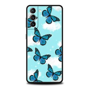 Adorable Coque de Téléphone Tendance Papillon pour Samsung Galaxy S24 S23 S22 <span class=keywords><strong>S20</strong></span> Ultra S21 <span class=keywords><strong>FE</strong></span> 5G S10 S9 Plus S10E en Silicone Souple - Product Image 2