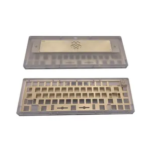 KAIAO Individuelle CNC-Bearbeitung Tastatur Platte DIY mechanische Tastatur Gehäuse Fräsmaschine industrielle Ausrüstung eloxiertes Aluminium