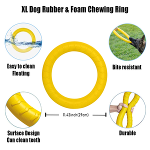 Jouet pour chien en EVA écologique résistant aux morsures, à bas prix, fabriqué en 2025, jouet d'entraînement pour chien, balle creuse pour chiens - Product Image 2