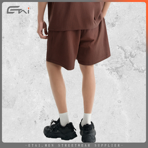 Vêtements de rue décontractés 105 Gsm Gym Running Custom Regular Fit Men Shorts à <span class=keywords><strong>vendre</strong></span> - Product Image 6