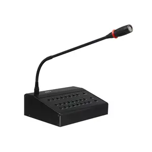 PA Peripherals 16-Zone Remote Paging Microphone