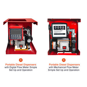 Distributeur de carburant portable <span class=keywords><strong>avec</strong></span> fonction de dosage 24V 220V 40LPM, <span class=keywords><strong>Pompe</strong></span> de transfert de carburant diesel quantitative, Transfert de carburant mobile - Product Image 6
