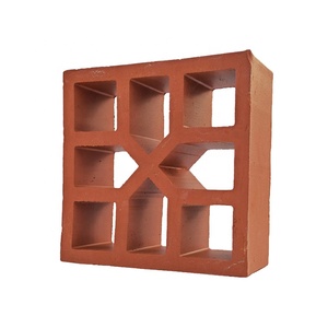 Blocs <span class=keywords><strong>de</strong></span> brise <span class=keywords><strong>de</strong></span> revêtement <span class=keywords><strong>de</strong></span> mur <span class=keywords><strong>de</strong></span> matériel <span class=keywords><strong>de</strong></span> terre cuite <span class=keywords><strong>de</strong></span> <span class=keywords><strong>brique</strong></span> d'argile - Product Image 6