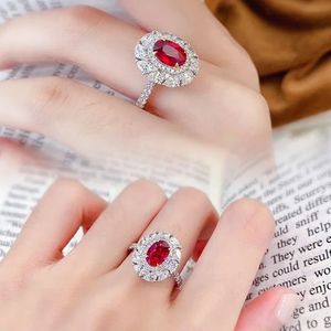 Ensemble de bijoux Xinfly : Collier et pendentif en or 18 carats avec rubis naturel 1,44 carat, double usage, pour femme, vente en gros d'usine - Product Image 5
