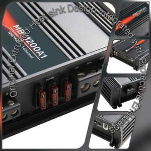 Amplificateur audio de <span class=keywords><strong>voiture</strong></span> haute performance 1 canal RMS <span class=keywords><strong>1200W</strong></span> |   Amplificateur multicanal à circuit imprimé double couche classe D - Product Image 4