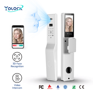 YOLOCK OEM ODM Ttlock Face Recognition Unlock Rohs Certified Smart <b>Lock</b> With Id Hotel Door <b>Locks</b> for Steel TY32 Smart <b>Locks</b> TY32 - Product Image 1