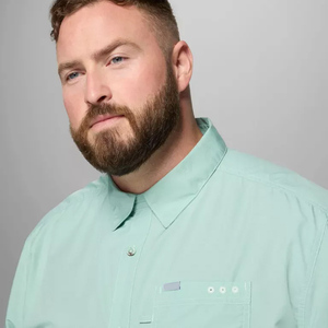 Sudadera con capucha personalizada Sun Custom, sublimada, de nailon y spandex de alta visibilidad, ligera, con botones, para pesca. - Product Image 5