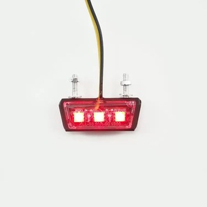 Luz Trasera LED Universal de 12V para Scooter Eléctrico, Luz Pequeña para Matrícula de Motocicletas, Modificación de Sistemas de Carrocería - Product Image 4
