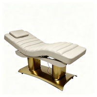 Fauteuil de pédicure électrique relevable pour salon de beauté, lit de massage de luxe pour soins du visage et des cils, lit SPA pour pieds et tête, lit de shampoing