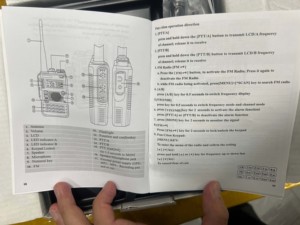 Veasu uv8dr UV 8dr đa Dual Band VHF UHF <span class=keywords><strong>Analog</strong></span> ham FM Đài phát thanh cầm tay HT VOX thông tin liên lạc thu phát intercom Walkie Talkie - Product Image 6
