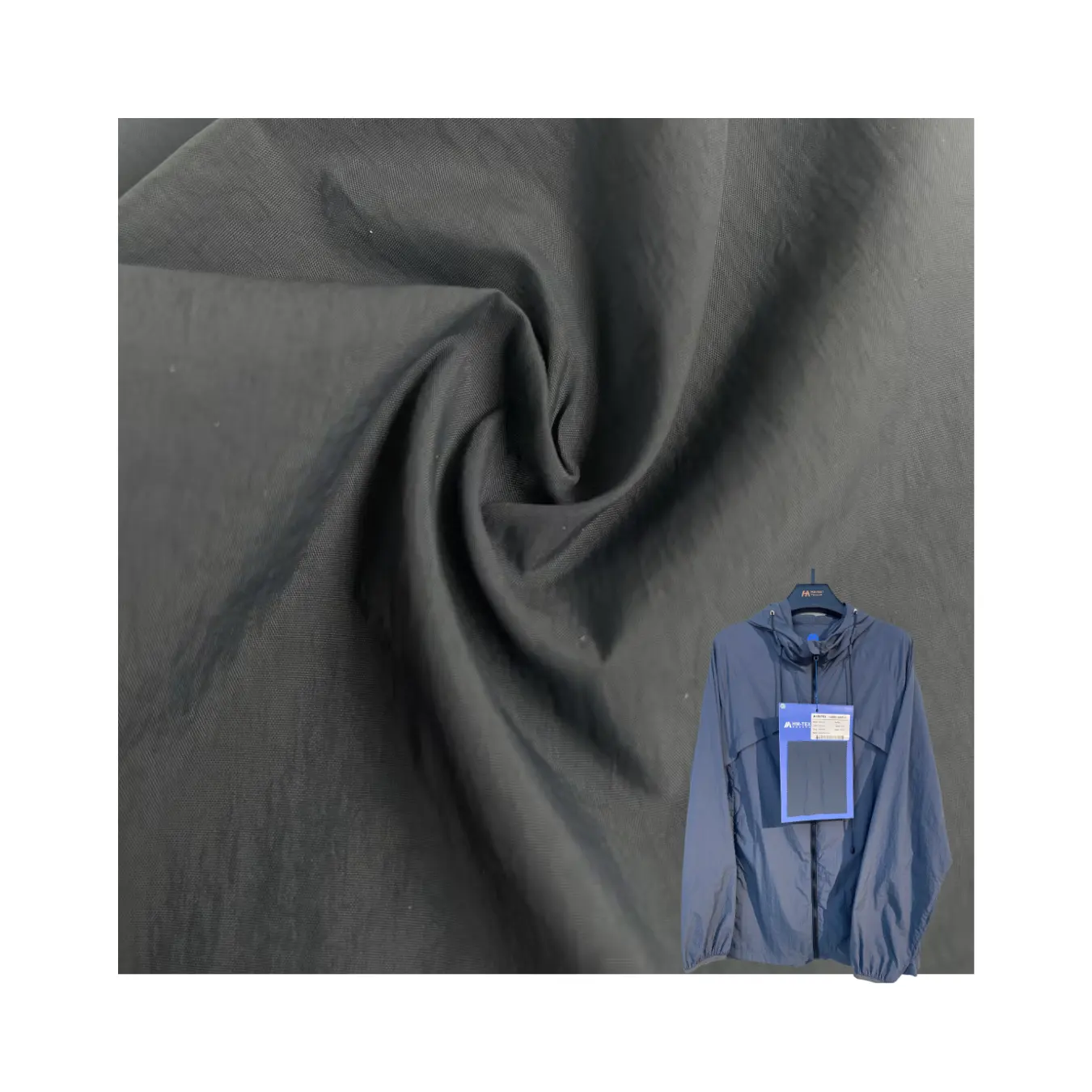 Tissu en taffetas de nylon anti-UV 50 + 100 + 40D de haute qualité pour vêtements décontractés